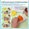 Felting Needles, Needle Felting Tools, Needle Felting Kit Wool Felting Supplies with 40 Pcs Needle Felting Needles, Wooden Handle and Storage Box for Felting Wool Projects